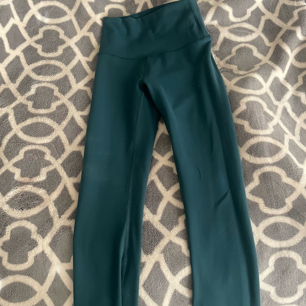lululemon wunder train high rise 25” legging size 2